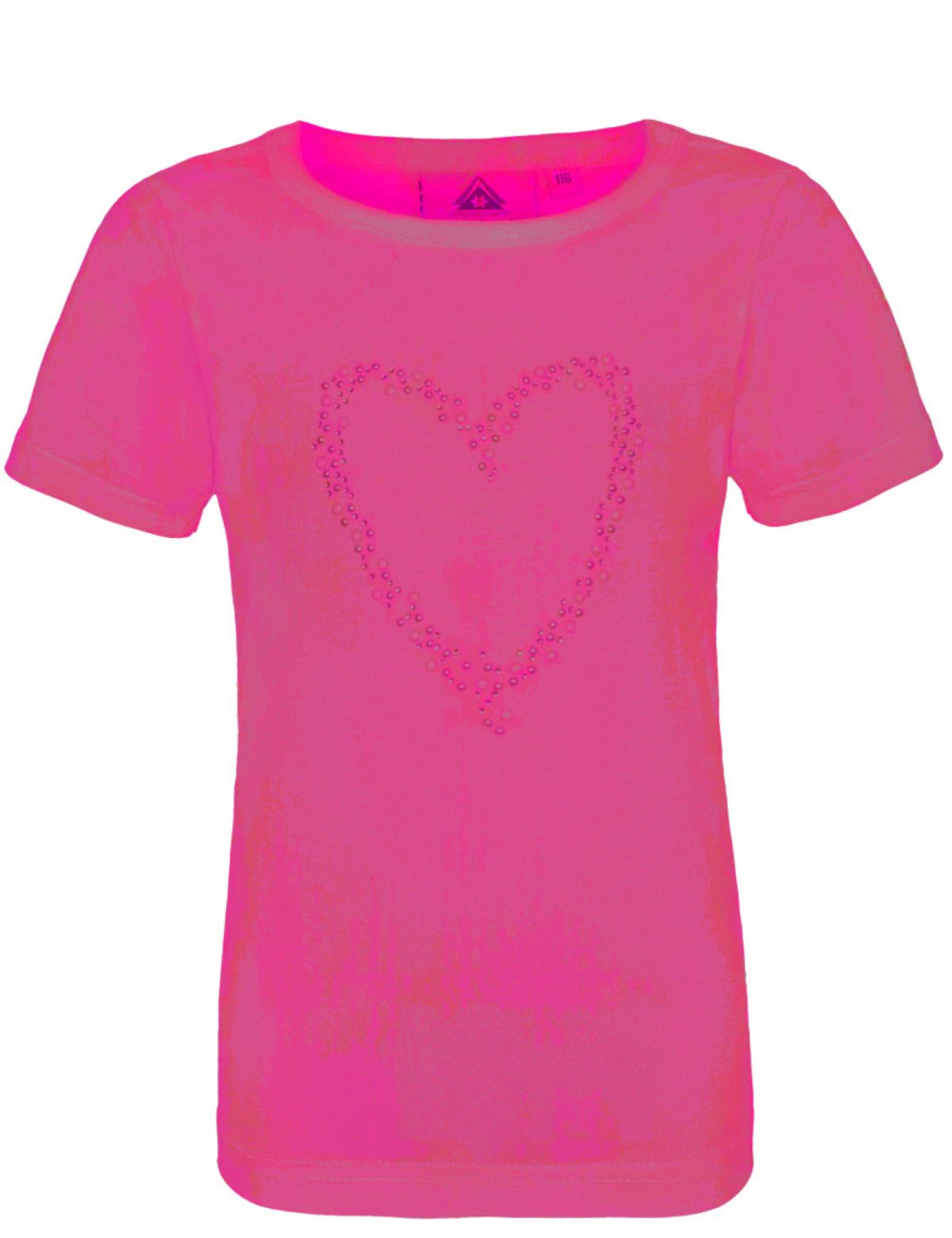 trachtenland-isar-trachten-kinder-t-shirt-strass-herz-52763-pink-m-dchen image 1