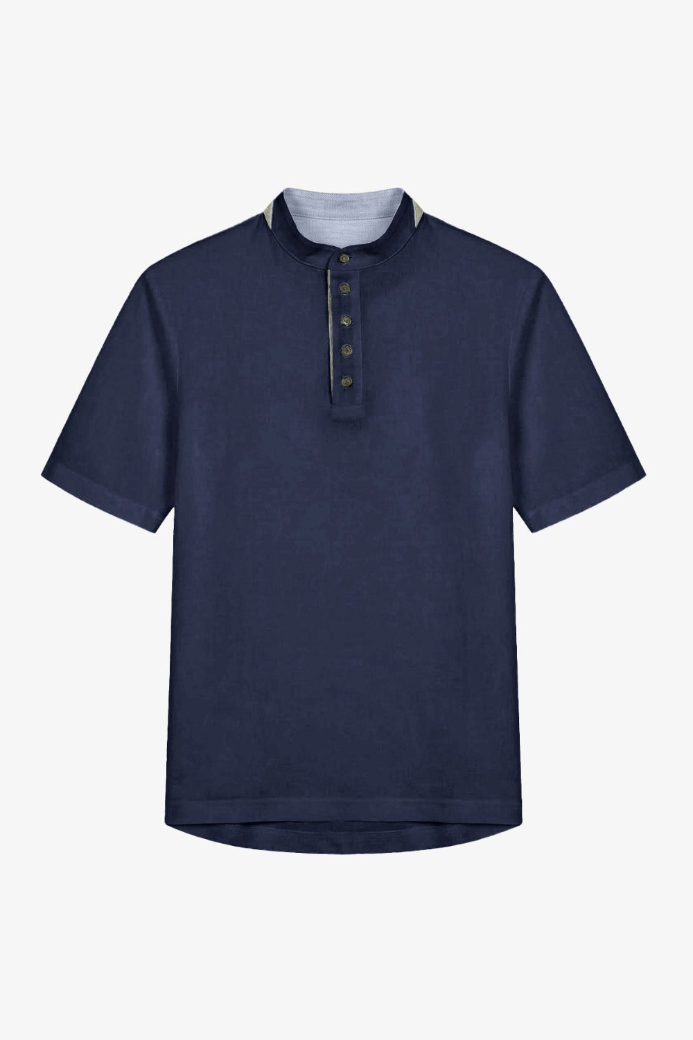 felicitas-herren-shirt-paul-kurzarm-polo-leinen-viskose-baumwolle image 1