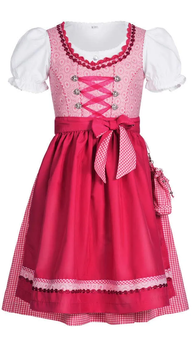 n-bler-dirndl-m-dchen-nuria-3-teiliges-kinderdirndl-rosa image 1