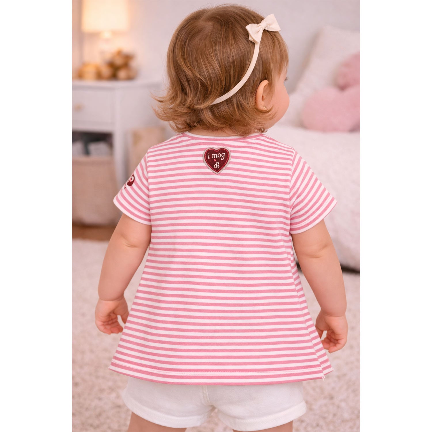 trachtenland-bondi-m-dchen-t-shirt-spatzl-reh-86844-rosa-wei-t-shirt image 4