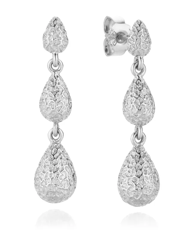 heimatgl-ck-amalia-almond-drop-earring-silber-ohrringe image 1