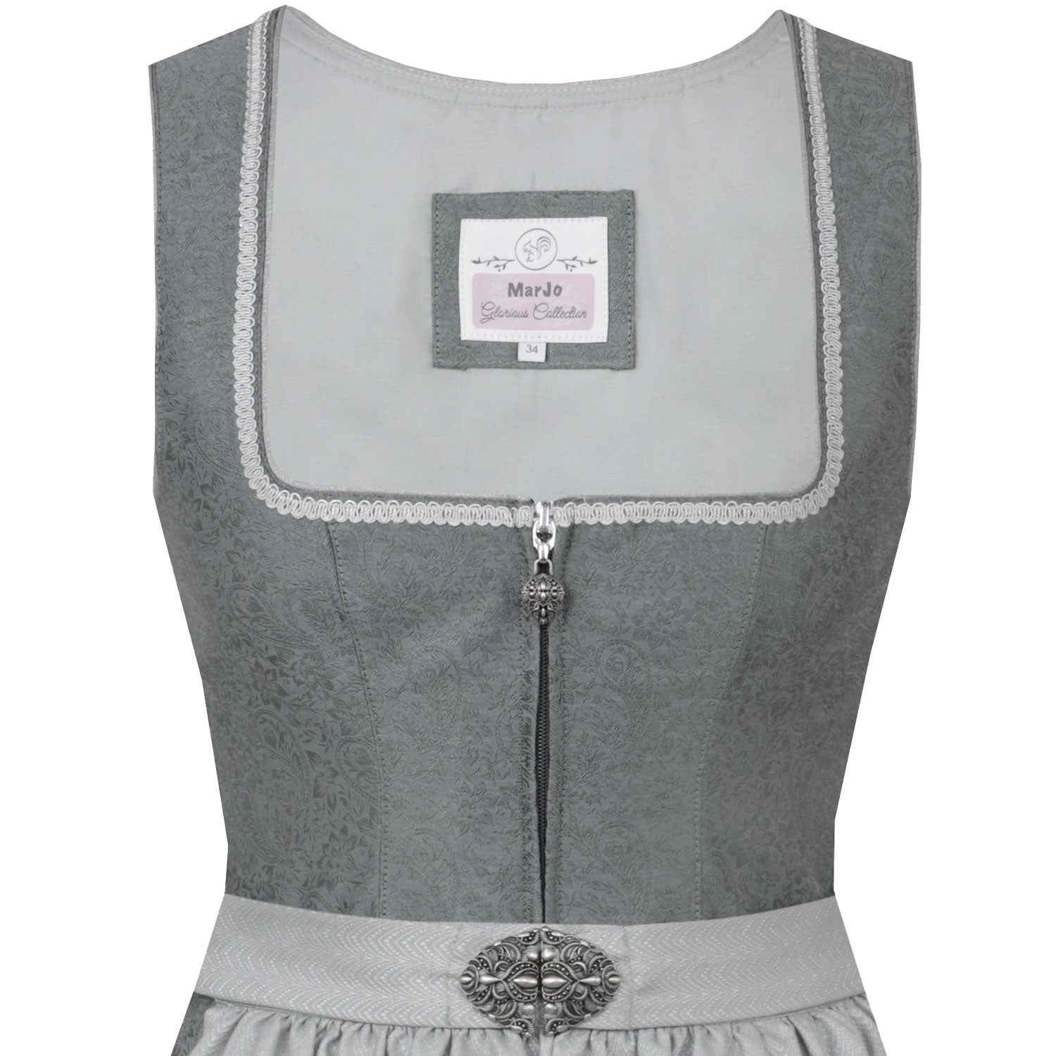 marjo-trachten-dirndl-sesselach-920265-gletscher-65cm-midi image 3