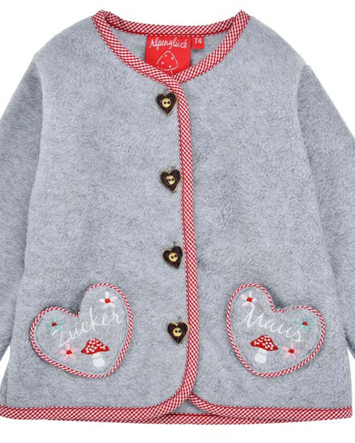 trachtenland-bondi-m-dchen-fleecejacke-zuckermaus-86933-grey-melange image 2
