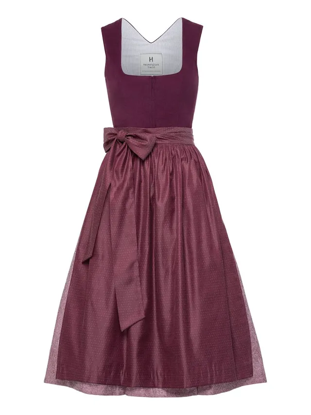 heimatgl-ck-dirndl-anna-beere-corddirndl-damen image 1