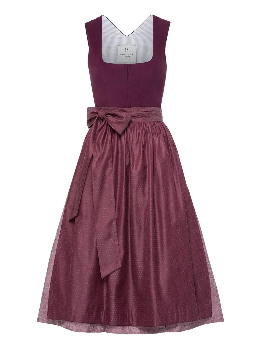 heimatgl-ck-dirndl-anna-beere-corddirndl-damen image 1