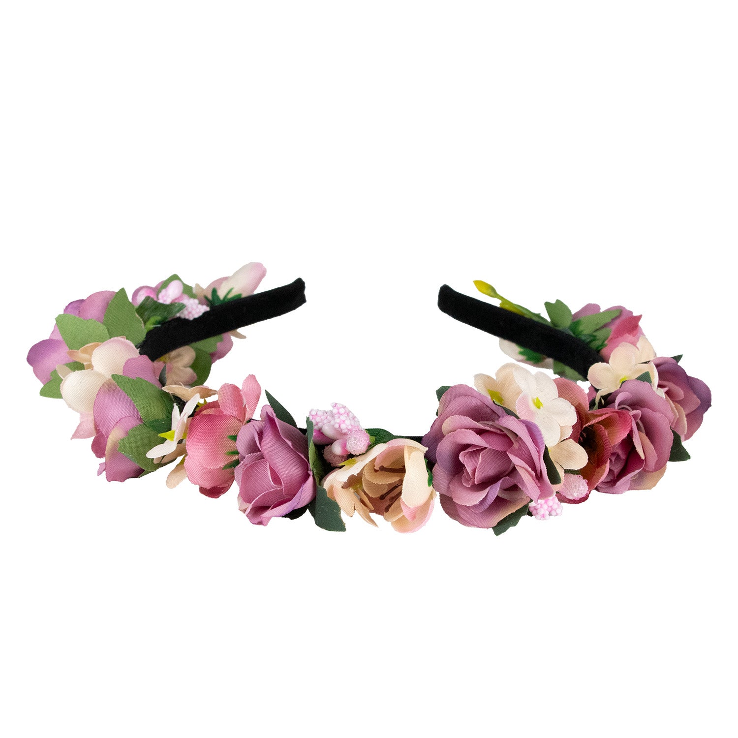 trachtenland-blumen-haarreif-sabia-mit-rosen-und-bl-ten-altrosa-creme image 4