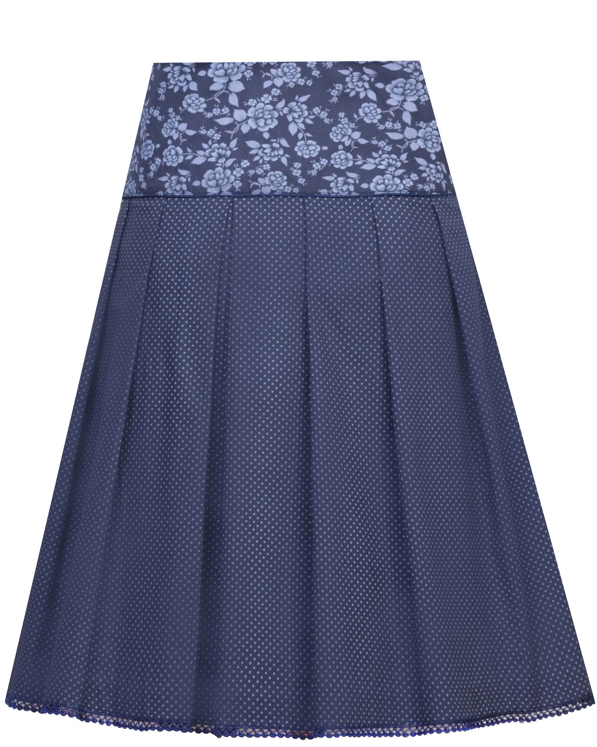 trachtenland-marjo-damen-trachtenrock-francesca-58-cm-deep-ocean-blue image 2