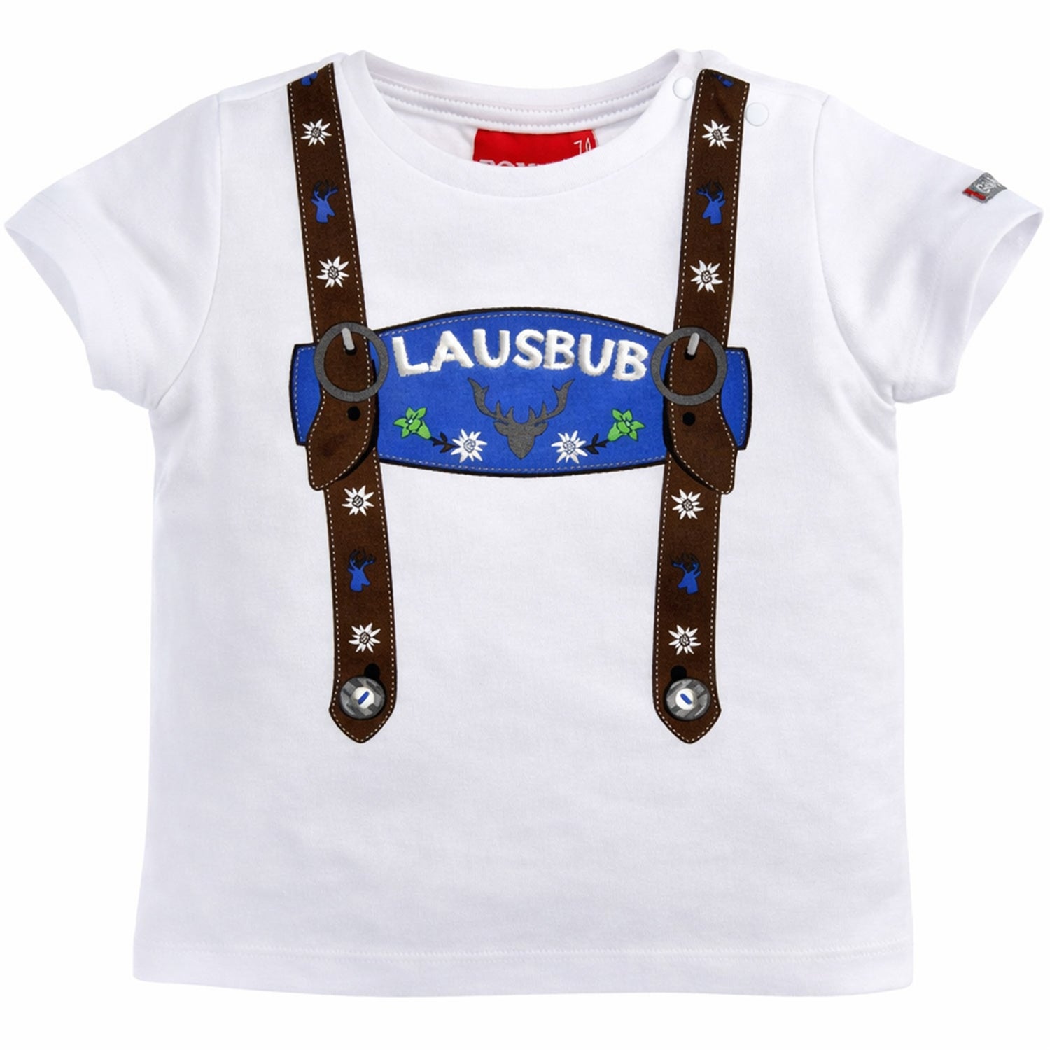 bondi-baby-jungen-hosentr-ger-t-shirt-lausbub-91325-wei-blau image 1