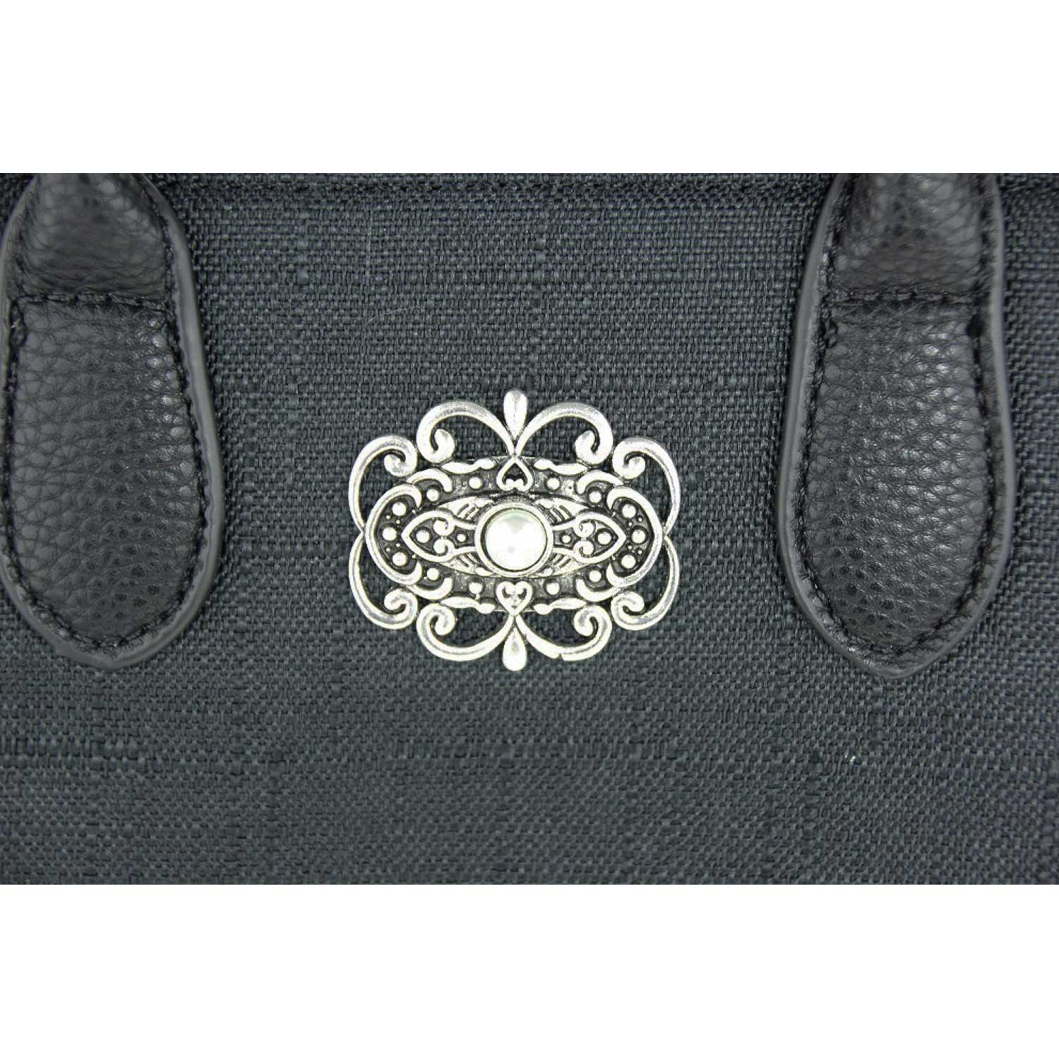 trachtenland-handtasche-katrina-mit-metallapplikation-schwarz image 8