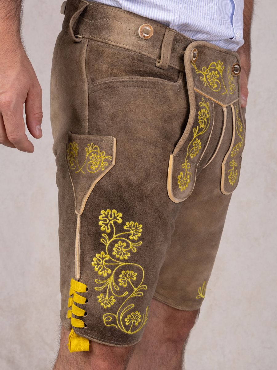 heimatgl-ck-lederhose-isarau-bock-senfgelb-herren image 5