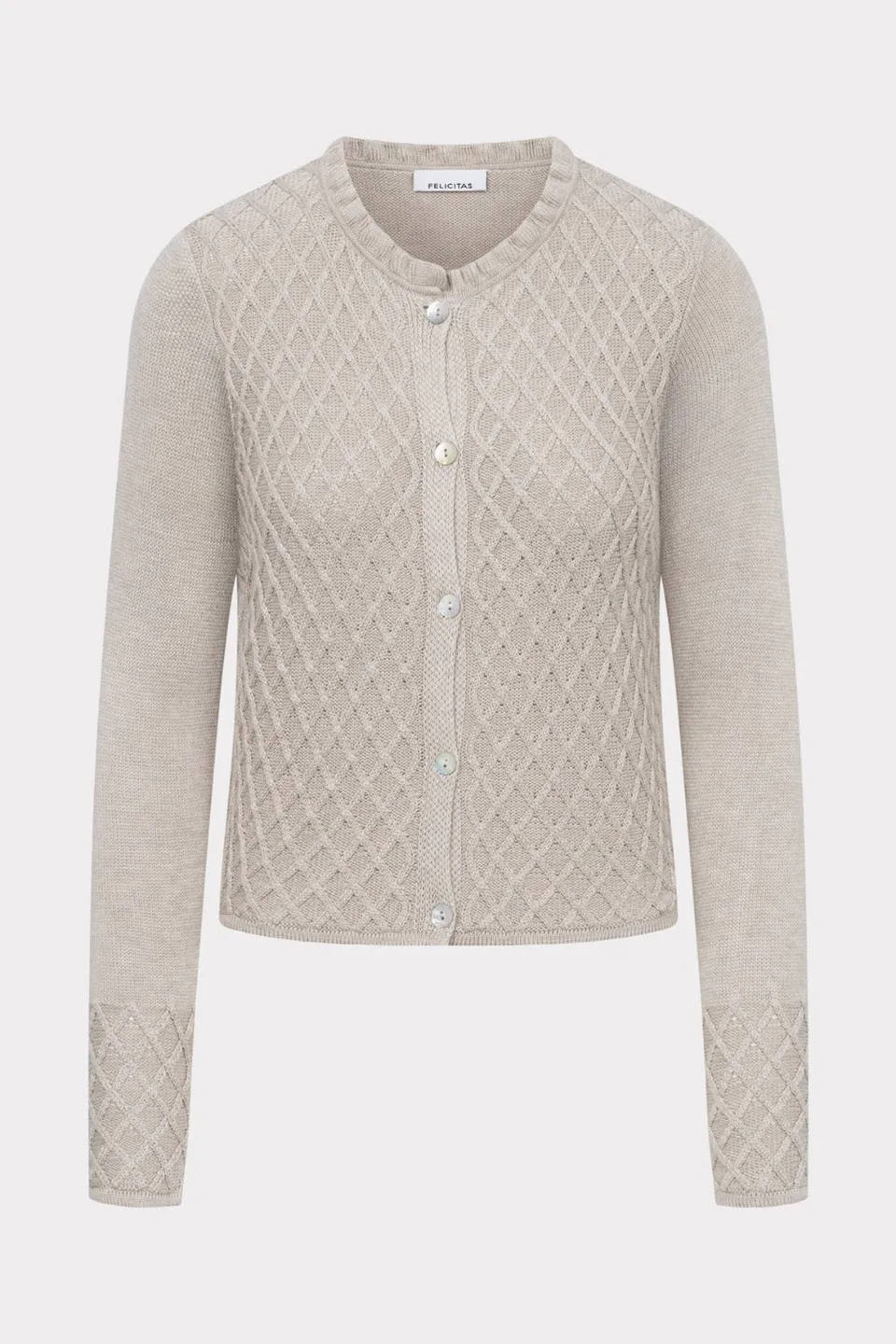 felicitas-carola-damen-strickcardigan-rautenstrick image 1