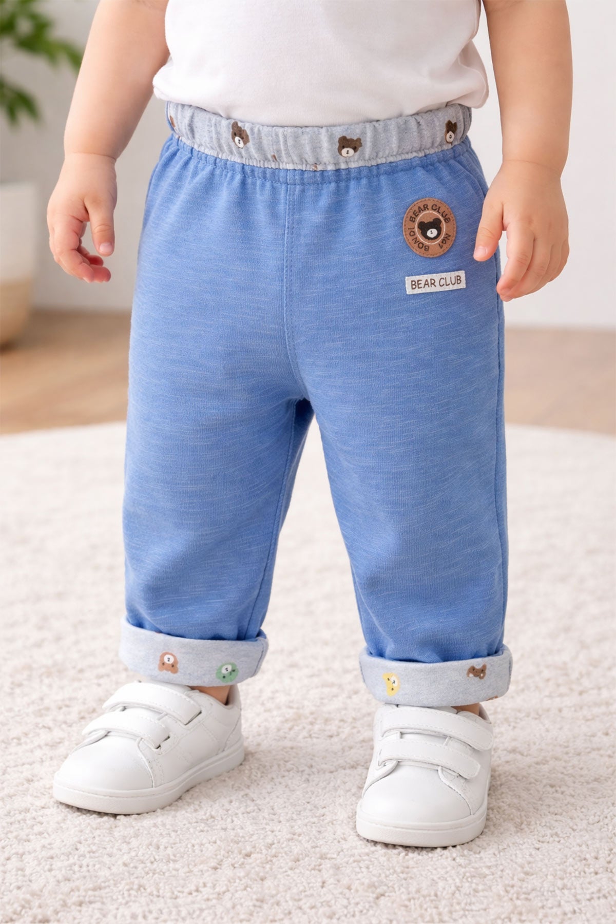 trachtenland-bondi-baby-jungen-wendehose-bear-club-94034-blau-wendehose image 3