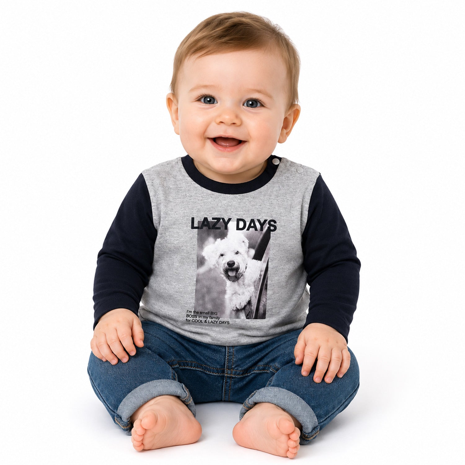 bondi-jungen-langarmshirt-lazy-days-91562-grey-melange image 6