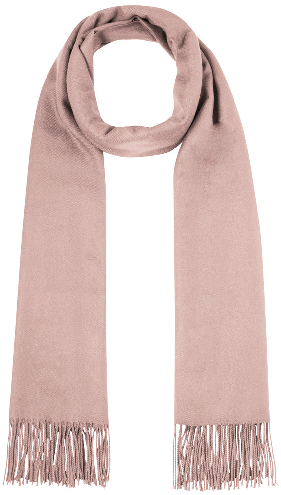 trachtenland-fransen-schal-stola-mit-kaschmir-uni-rosa-184-x-72-cm image 1