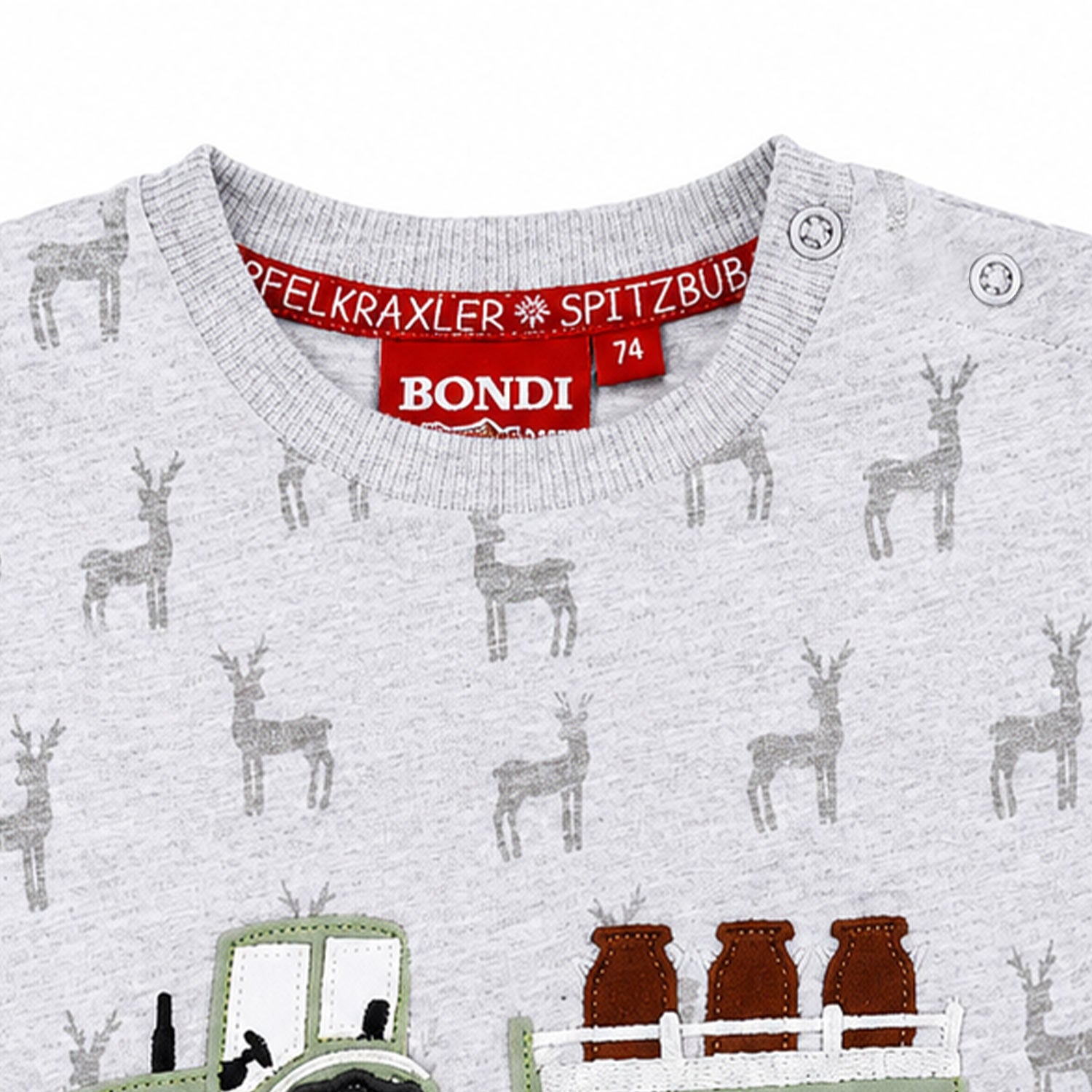 trachtenland-bondi-jungen-t-shirt-traktor-91630-grey-melange image 7