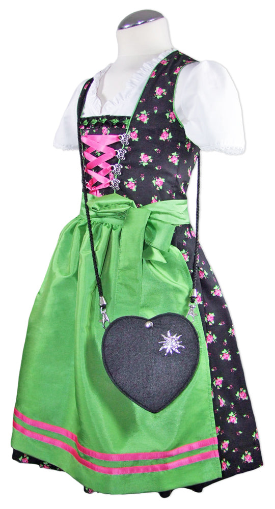 trachtenland-kinder-herz-trachten-handtasche-mit-edelwei-hellgr-n image 3