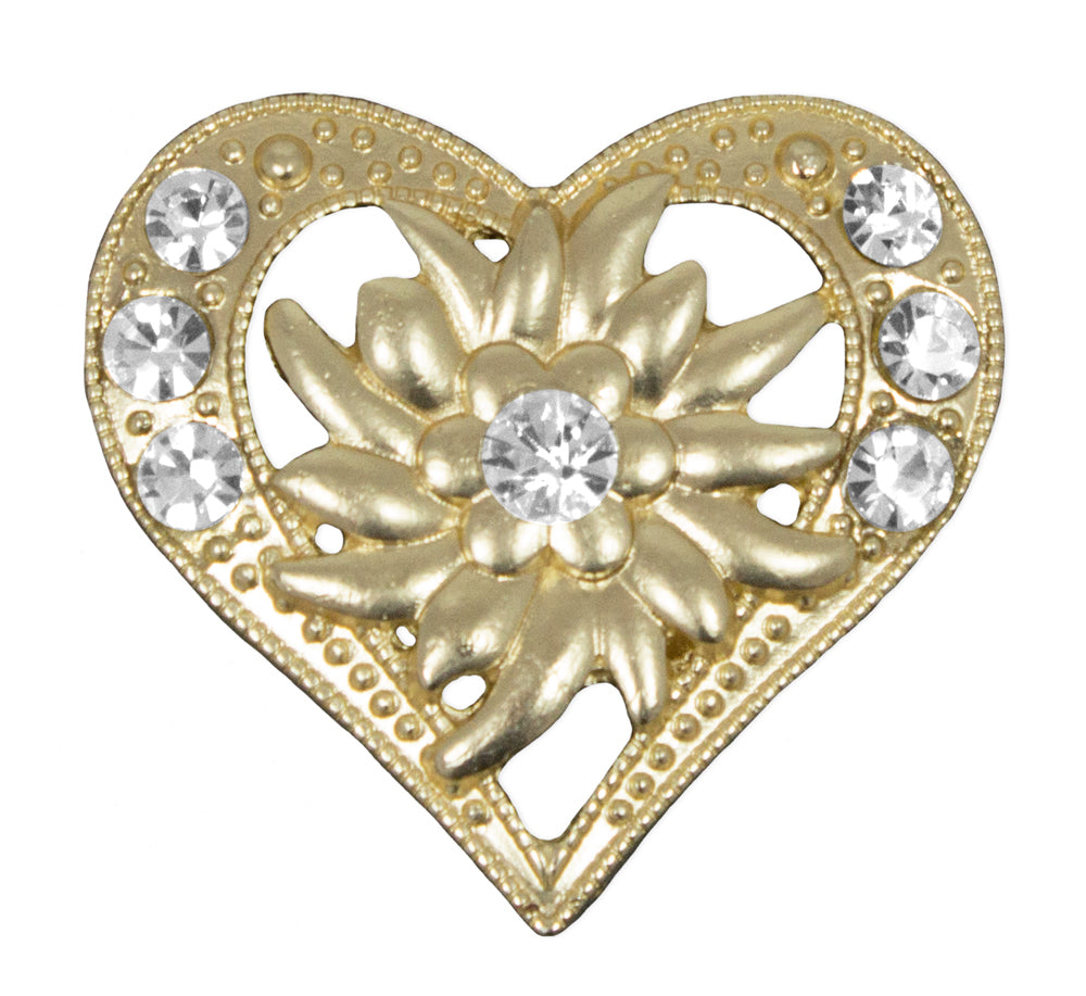 trachtenland-magnet-brosche-tuchhalter-gold-herz-mit-strass image 1