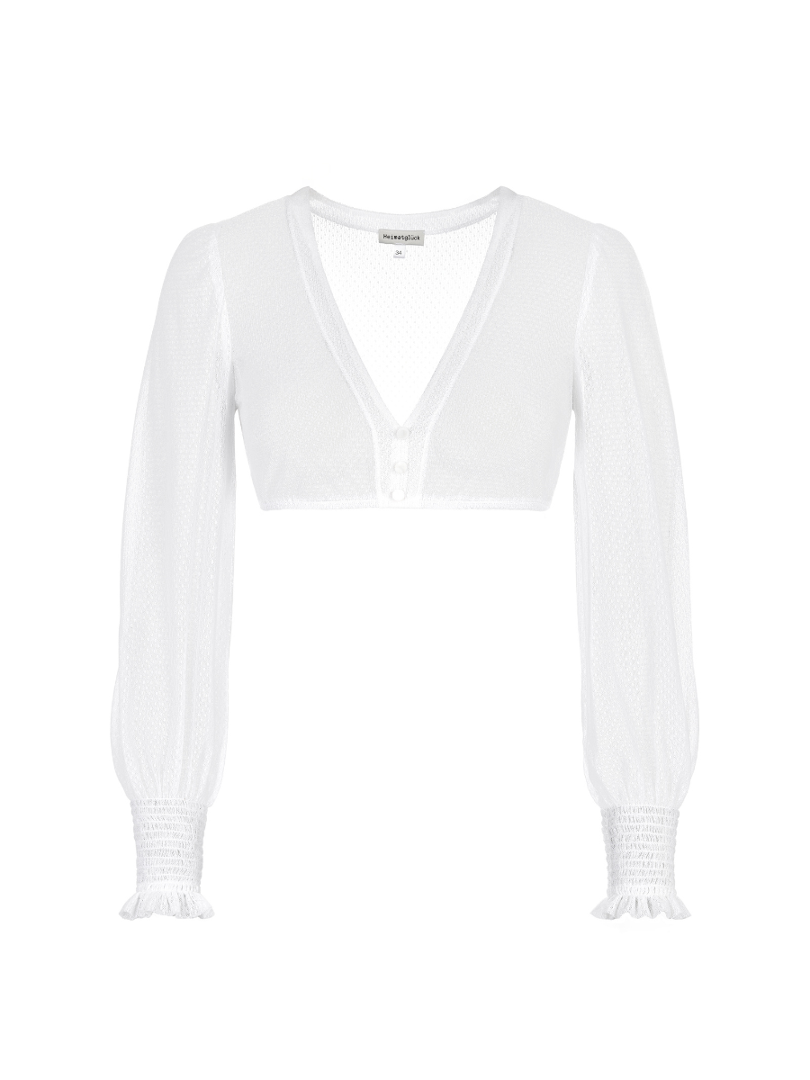 heimatgl-ck-bluse-lina-dirndlbluse-wei-mit-v-ausschnitt-spitze-dreiviertelarm image 1