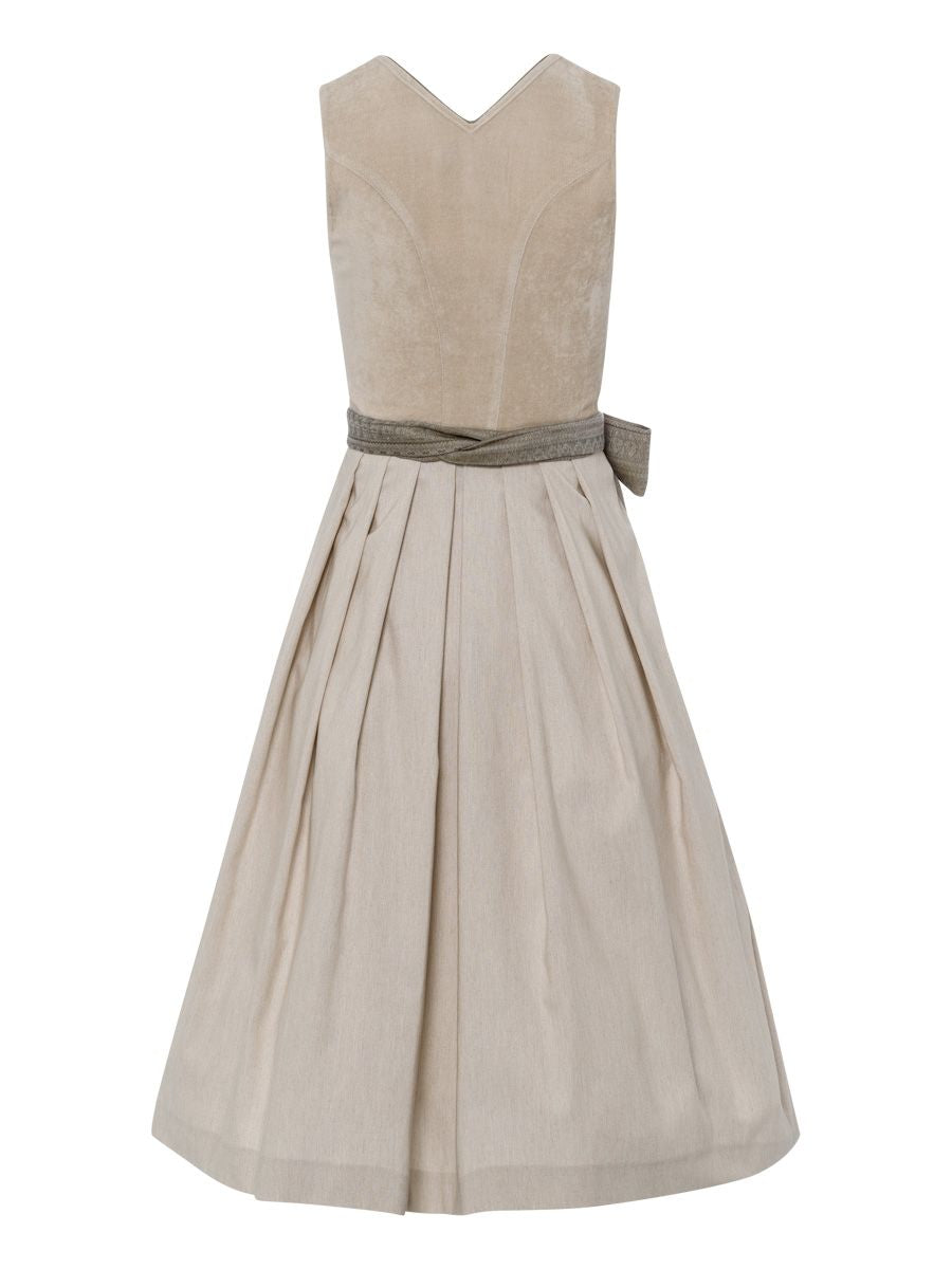 heimatgl-ck-dirndl-amalia-babycord-sand-mit-sch-rze image 3