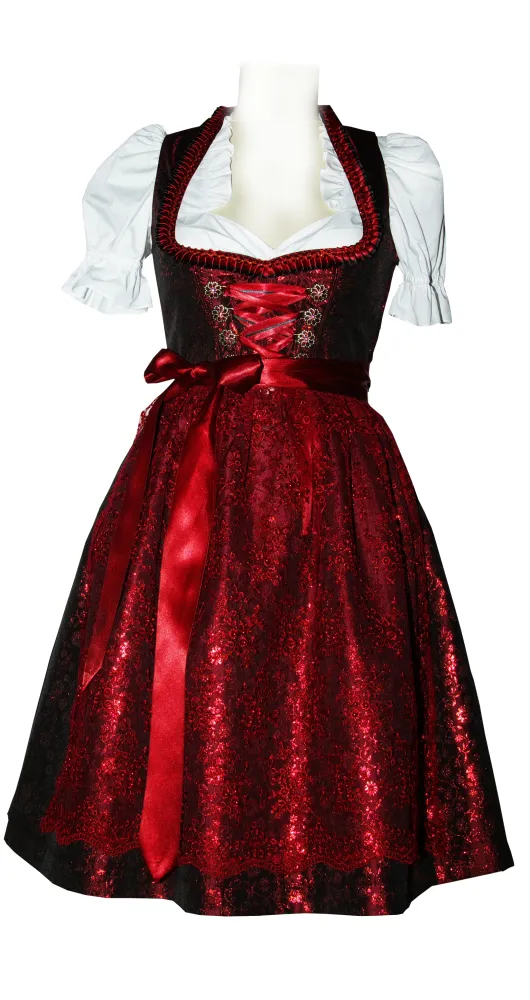trachten-benkert-lissy-dirndl-bordeaux image 1