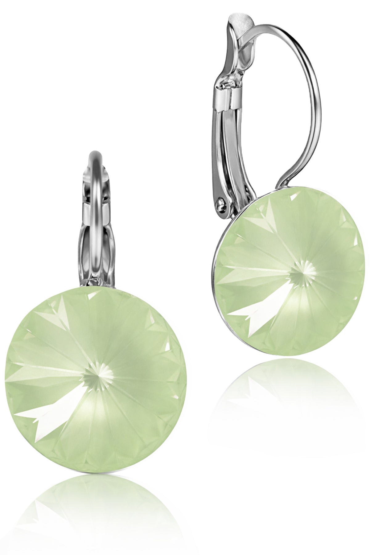 luisia-ohrringe-rivoli-swarovski-kristalle-14-mm-matt-agave image 1