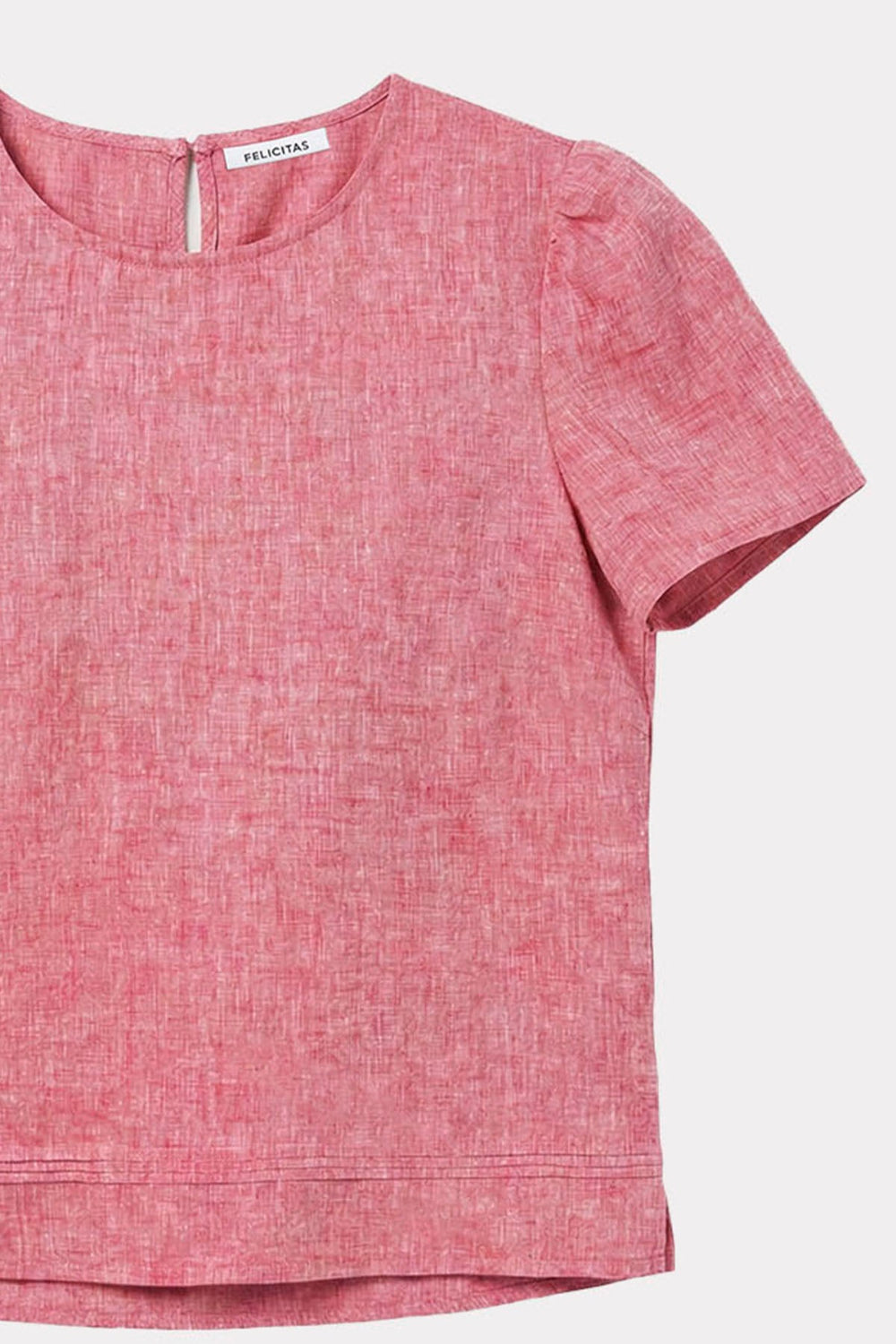 felicitas-bena-damen-bluse-kurzarm-aus-leinen-baumwolle image 3