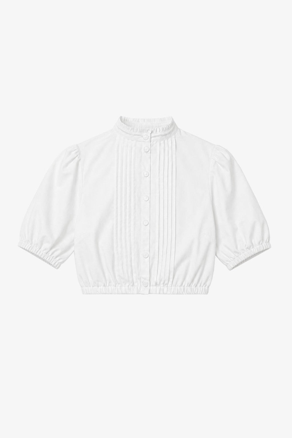 felicitas-damen-dirndlbluse-gerli-gots-popeline-kurzarm image 1