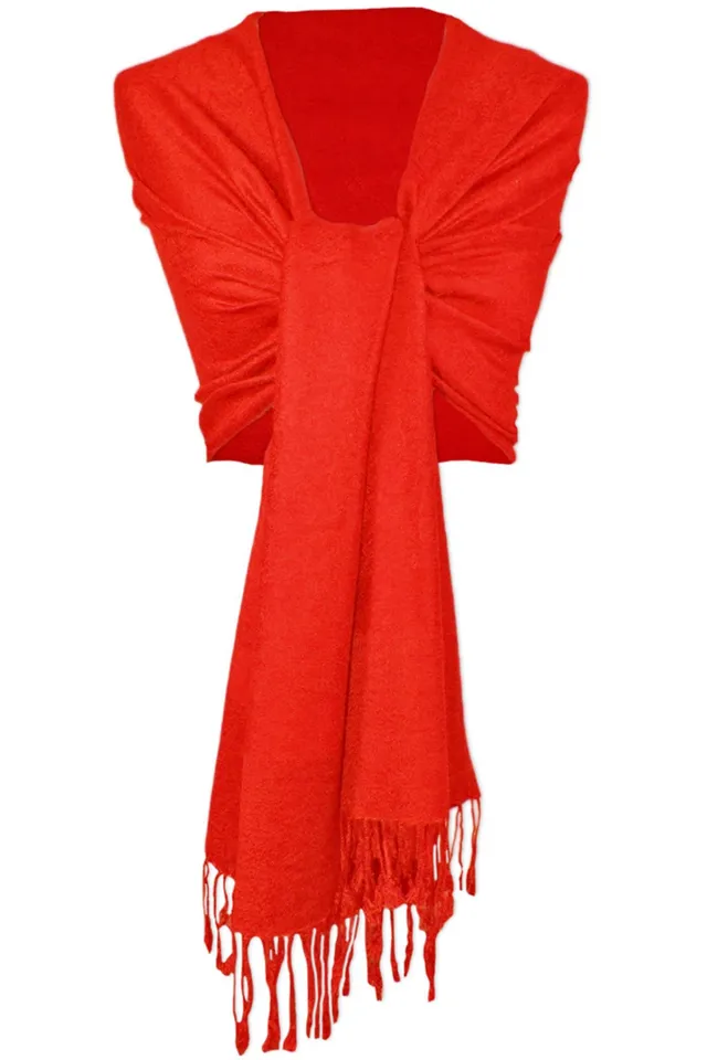 trachtenland-halstuch-stola-schal-185-x-70-cm-rot-aus-viscose image 1