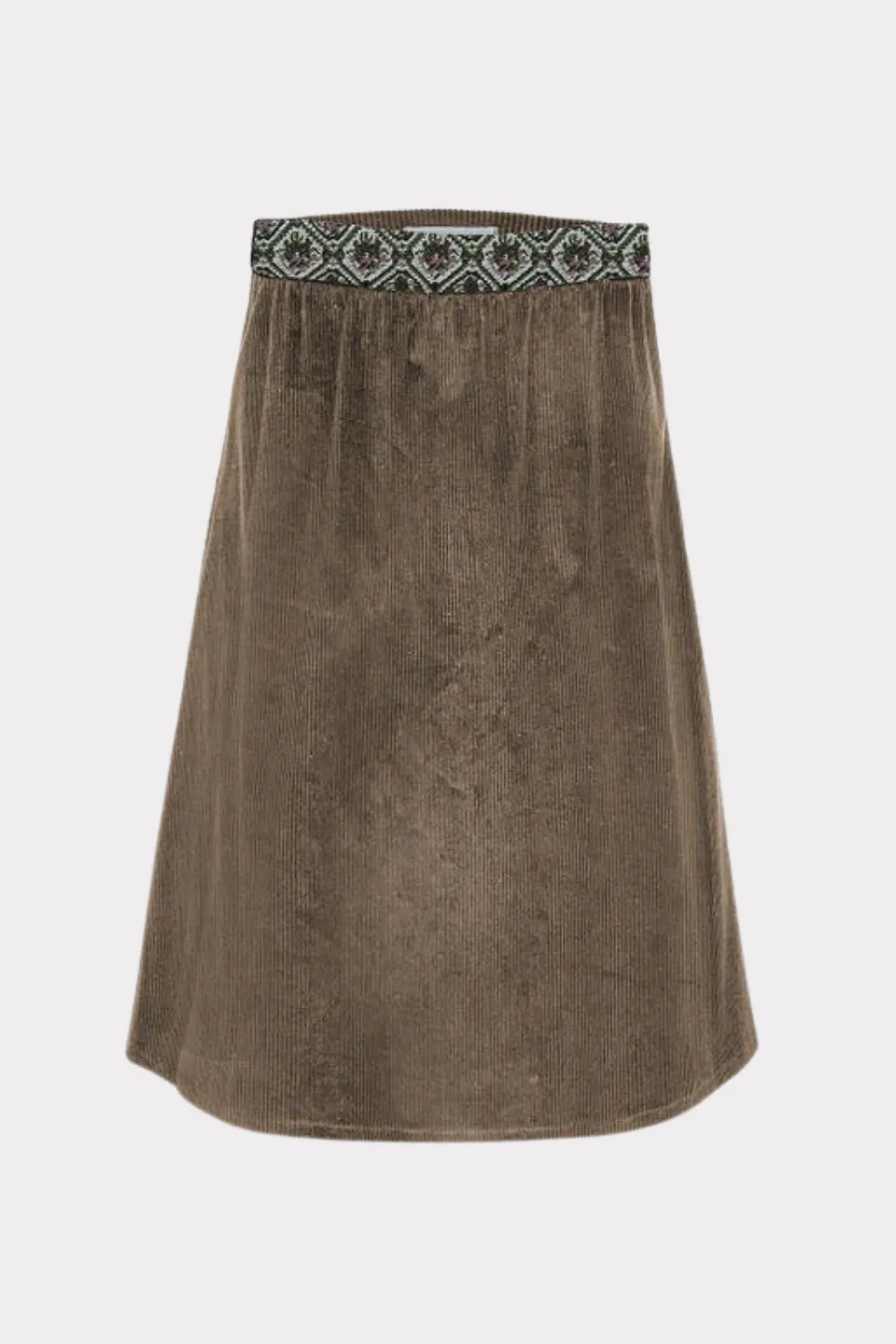 felicitas-damen-rock-raja-cord-60-cm-dunkelbraun image 1