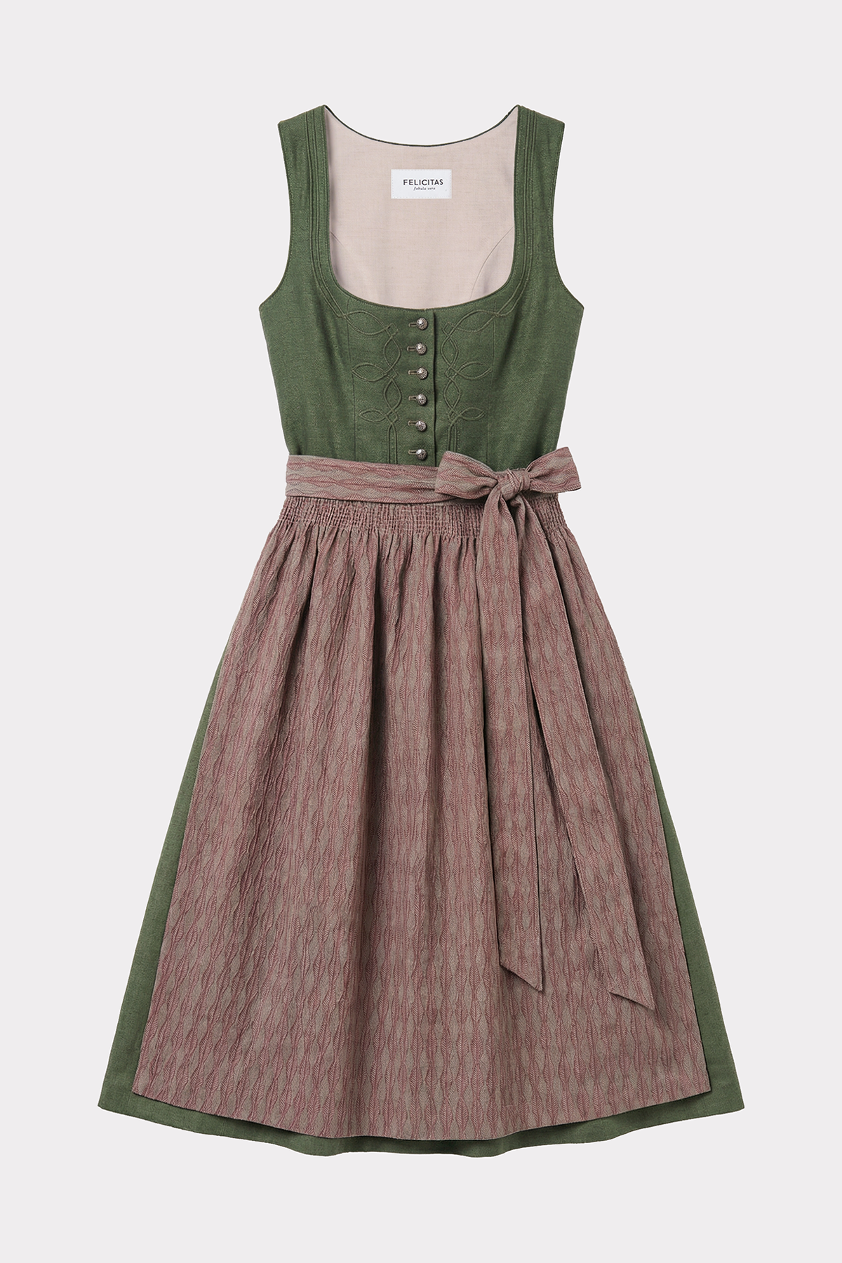 felicitas-dolores-damen-dirndl-leinen-midi image 5