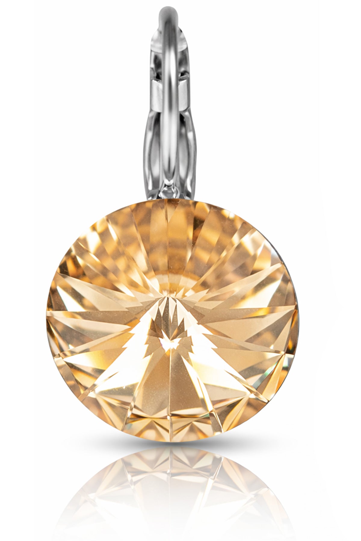 trachtenland-luisia-ohrringe-rivoli-14-mm-light-peach-mit-kristallen-von-swarovs image 3