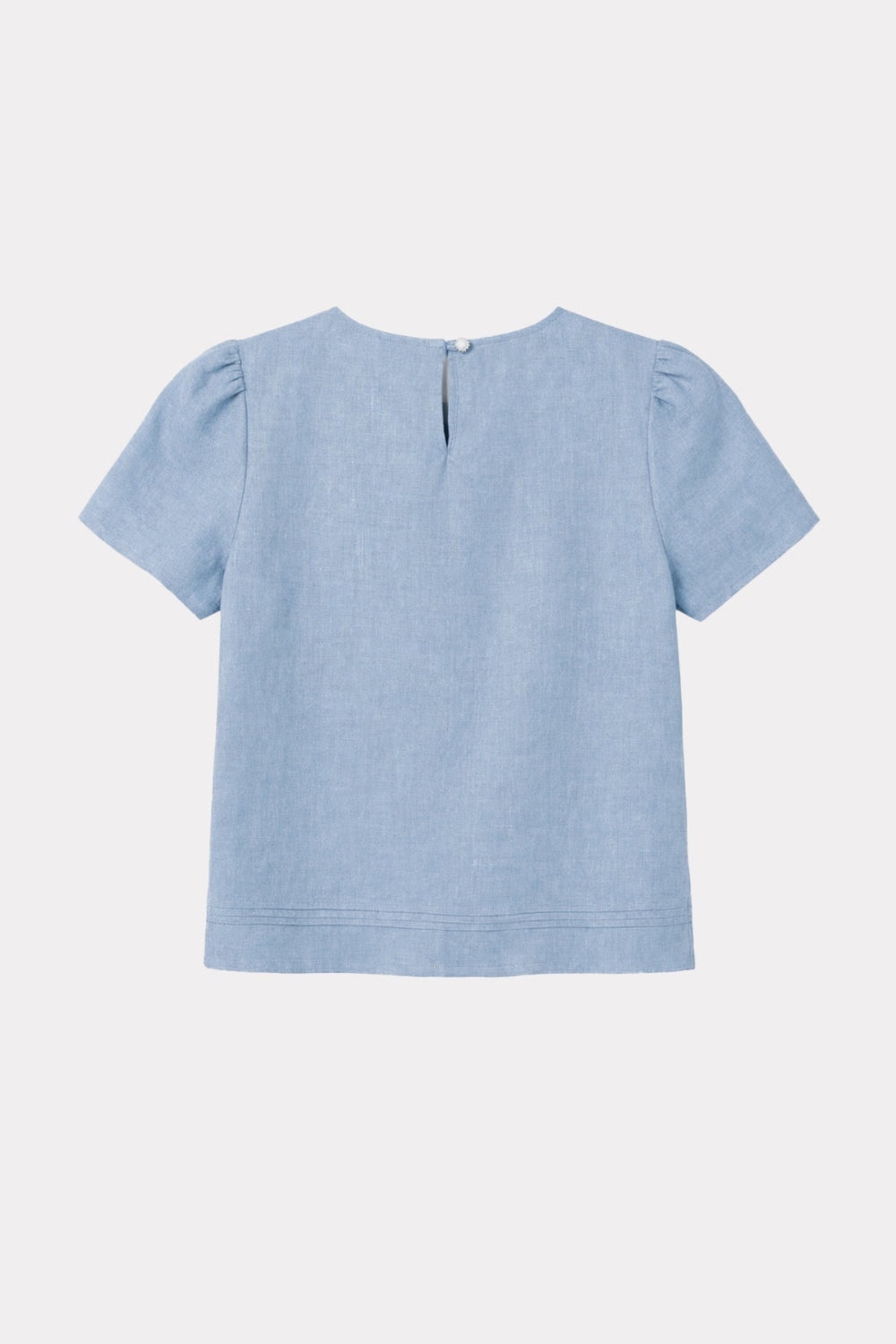 felicitas-bena-damen-bluse-kurzarm-aus-leinen-baumwolle-2 image 2
