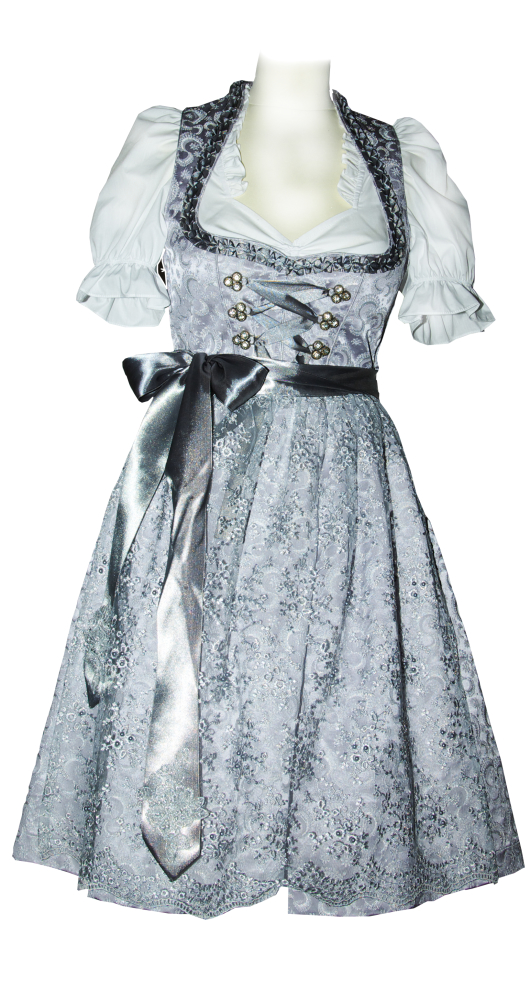 trachten-benkert-silberstar-dirndl-silber-grau image 1