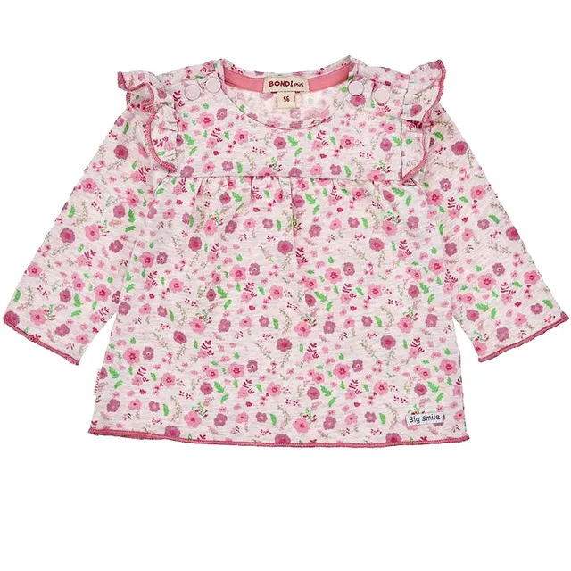 bondi-m-dchen-langarmshirt-blumenallover-94021-rosa image 1