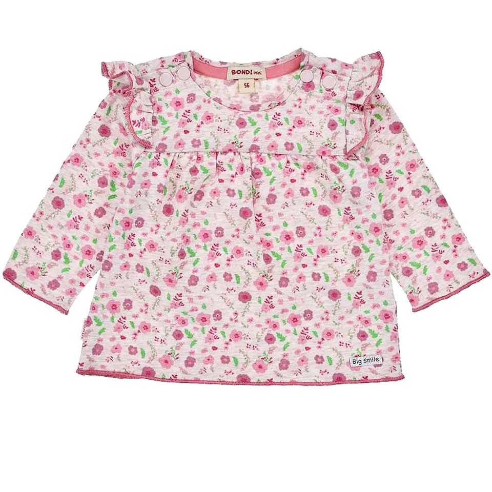 bondi-m-dchen-langarmshirt-blumenallover-94021-rosa image 1