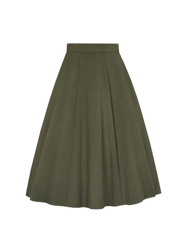 heimatgl-ck-rock-adelina-oliv-bahnrock-80-cm-damen image 1