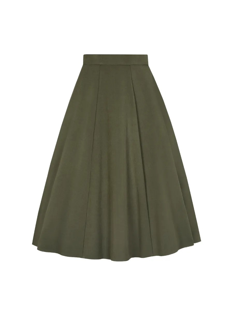 heimatgl-ck-rock-adelina-oliv-bahnrock-80-cm-damen image 1