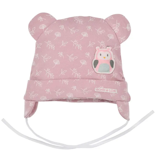 trachtenland-bondi-baby-m-tze-eule-93736-rosewood-rosa-mit-bindeb-ndern image 1