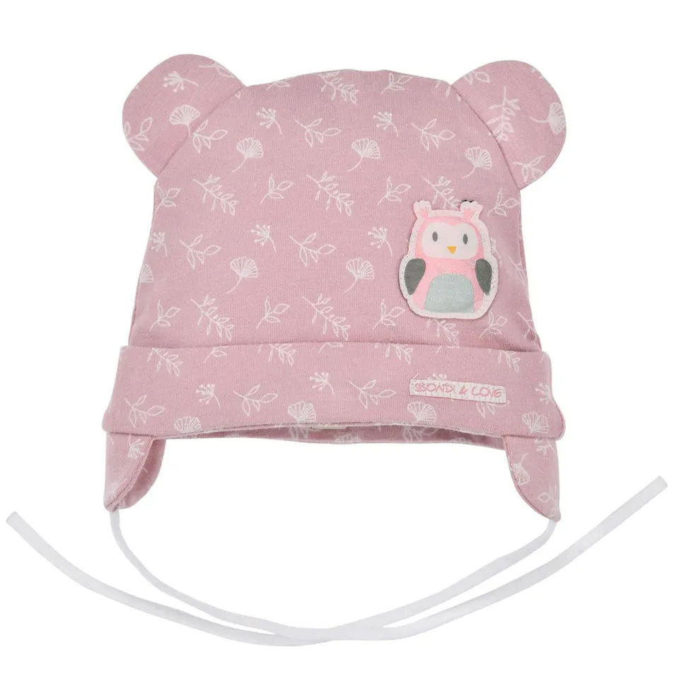 trachtenland-bondi-baby-m-tze-eule-93736-rosewood-rosa-mit-bindeb-ndern image 1