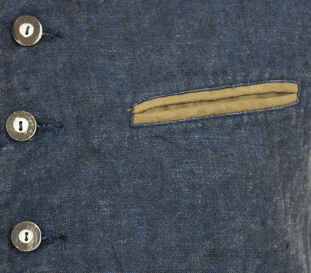 trachtenland-maddox-herren-leinen-trachten-weste-oliver-marineblau image 4