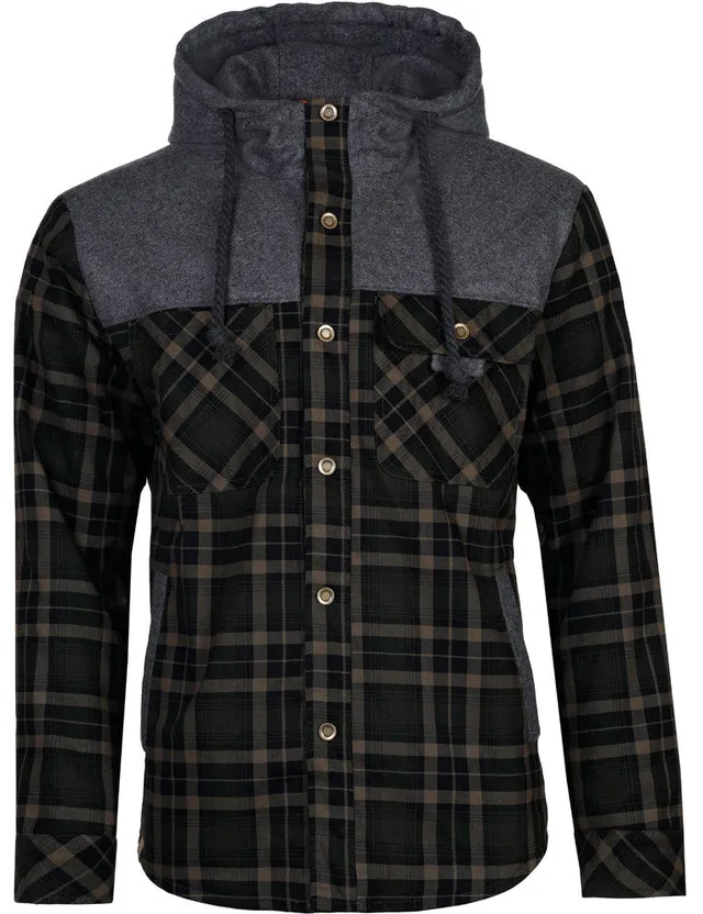 piz-pal-herren-jacke-tacherting-olivgr-n-karohemd-jacke image 1