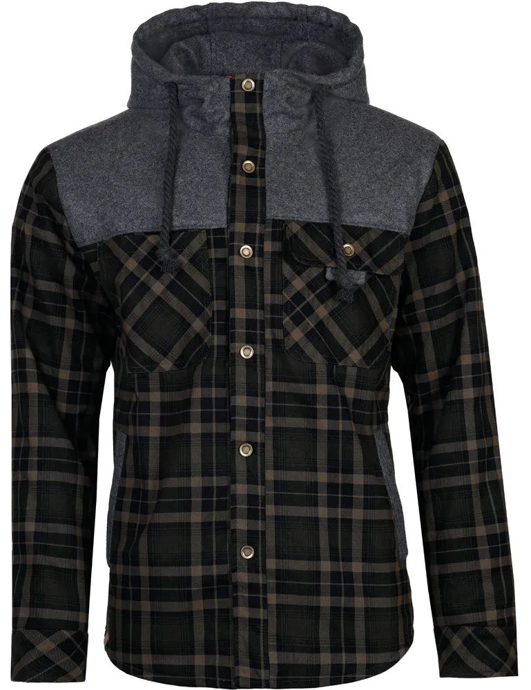 piz-pal-herren-jacke-tacherting-olivgr-n-karohemd-jacke image 1