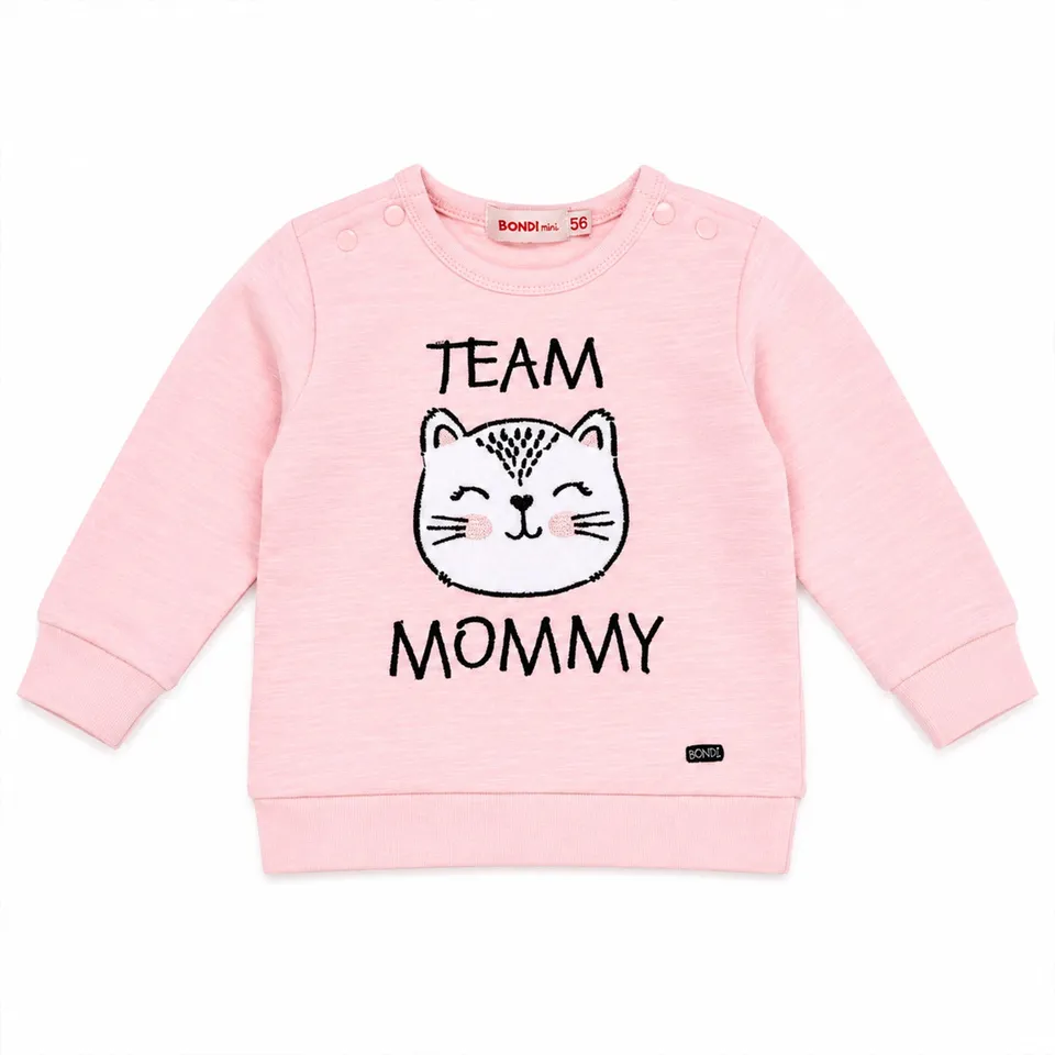 trachtenland-bondi-baby-langarmshirt-k-tzchen-93701-apricot-schwarz-pullover image 1