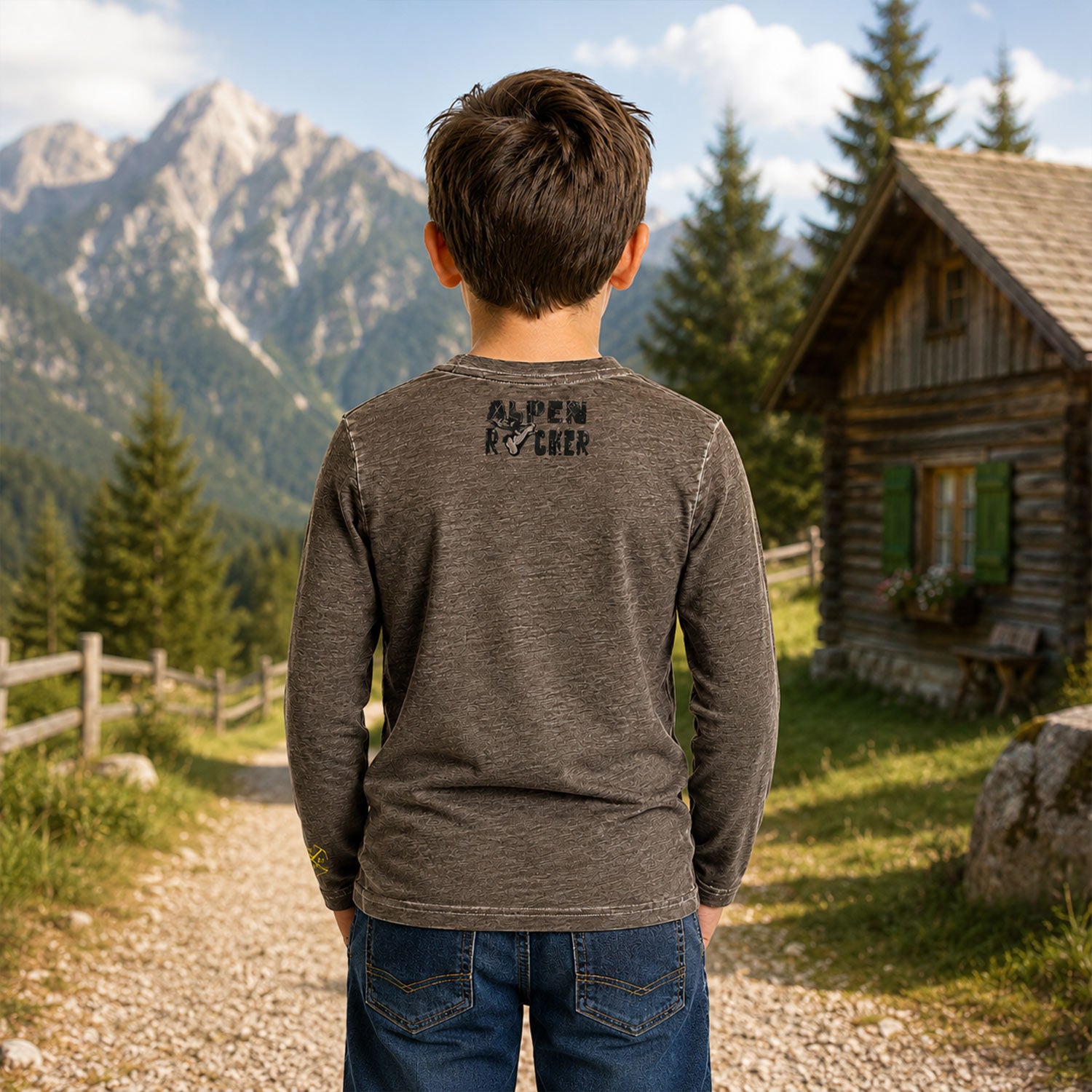 bondi-jungen-langarmshirt-wild-life-29905-braun image 4
