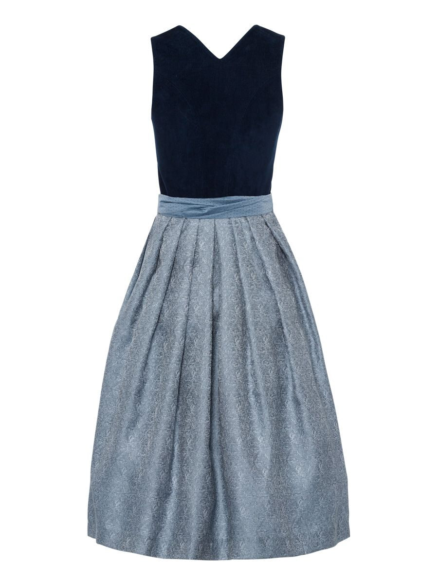 heimatgl-ck-dirndl-anna-blau-babycord-mit-punktsch-rze image 3