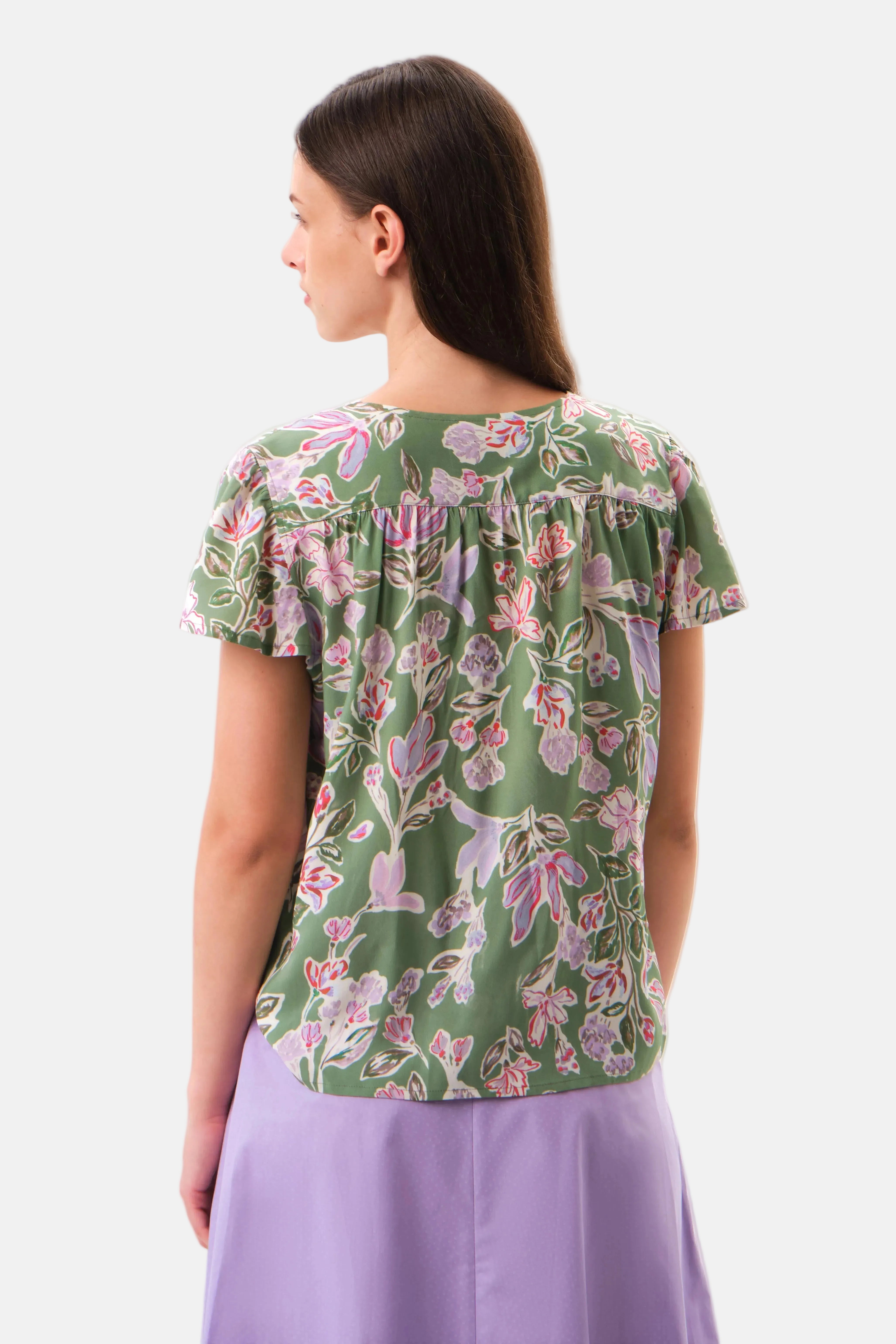 felicitas-bina-damen-bluse-v-ausschnitt-fl-gel-rmel-viskose image 2