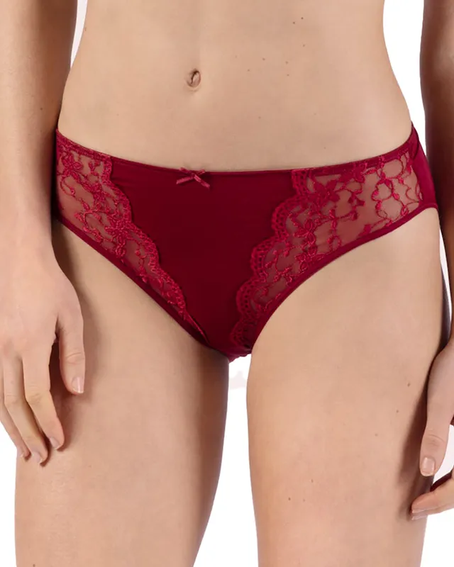 nina-von-c-silver-edition-jazzpant-4821971-damen-slip-red-berries image 1