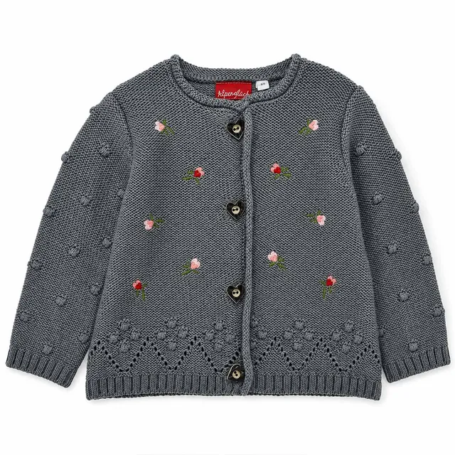 trachtenland-bondi-baby-m-dchen-strickjacke-86993-trachtenjacke-dark-green image 1