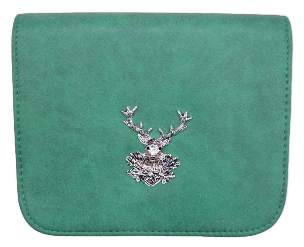 trachtenland-trachten-handtasche-kara-mit-hirsch-tannengr-n image 1