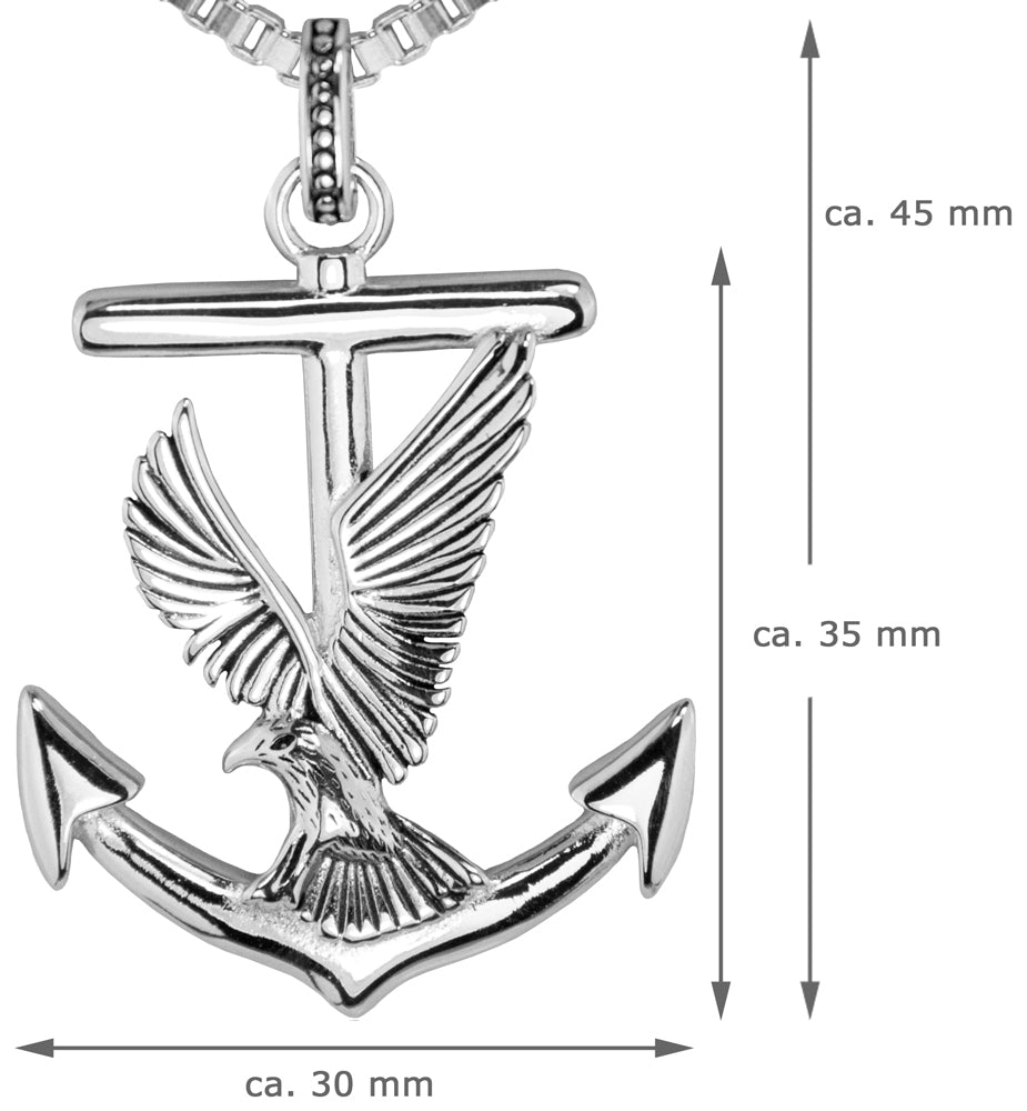 trachtenland-luisia-halskette-anker-mit-adler-79088-925-silber image 3